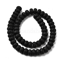 Бусы из натуральной лавы&nbsp;G-A280-A18-03