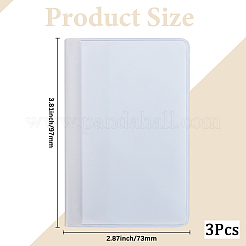 Porte-cartes de visite en PVC&nbsp;AJEW-WH20006-143