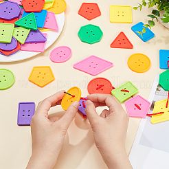 Früherziehung Sortierzählspielzeug für den Kindergarten&nbsp;AJEW-WH0033-65