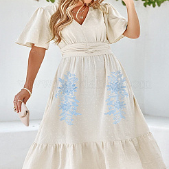 1 пара аксессуаров для костюма из полиэстера с вышивкой пайетками&nbsp;DIY-LP0004-45