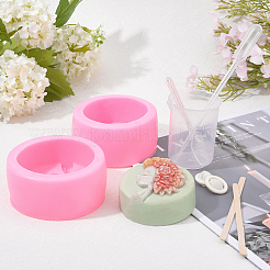 DIY 3D Mädchengesicht Fondant Formen Kits&nbsp;DIY-OC0003-47
