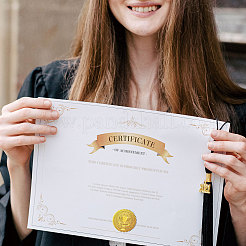 Пластиковые самоклеящиеся наклейки с тиснением из золотой фольги&nbsp;DIY-WH0211-367