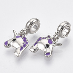 Сплав эмаль европейские подвески с подвесками ENAM-N052-17