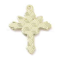 Подвески из эмалевого сплава с покрытием из легкого золота ENAM-L041-04A