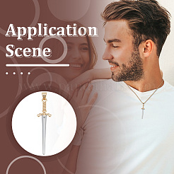 Латунные подвески с покрытием 6шт&nbsp;KK-UN0005-50