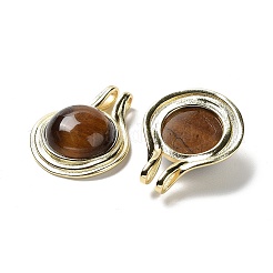 Природных тигровый глаз подвески&nbsp;G-M405-06G-04