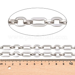 Цепи из нержавеющей стали овальной формы&nbsp;CHS-F024-02A-P