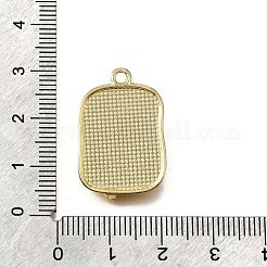 Цветочные сплава эмали подвески&nbsp;ENAM-K076-07B-G