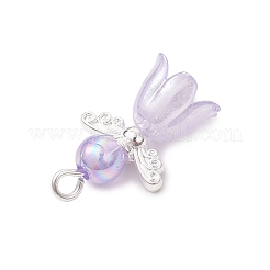 8 шт. подвески из экологически чистого прозрачного акрила&nbsp;PALLOY-JF04144