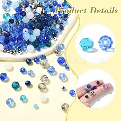 1000шт стеклянные бусины GLAA-CJC0001-24B