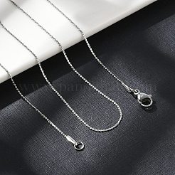 Не тускнеющая цепочка-змеевик из нержавеющей стали 304 для мужчин и женщин NJEW-G076-01A-P