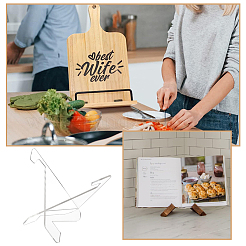 Треугольные акриловые держатели для мобильных телефонов ODIS-WH0038-101B