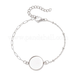 Изготовление браслета-скрепки из нержавеющей стали 304&nbsp;BJEW-JB13073-02