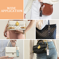 4 шт. 4-х цветные сумки для хранения помады из искусственной кожи AJEW-WR0001-92