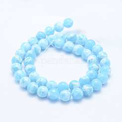 Синтетические имперские нитки из бисера яшмы&nbsp;G-F531-8mm-H05