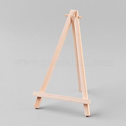 Supports du carnet de croquis de chevalet en bois&nbsp;DIY-WH0077-C04