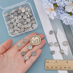 60шт 6 стиля бусины из сплава в тибетском стиле&nbsp;FIND-ME0001-53