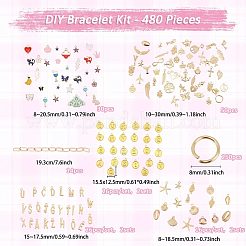 DIY Armbänder machen Kit&nbsp;DIY-GL0007-14
