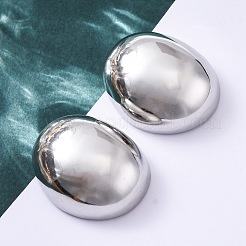 Литье полировка 304 нержавеющая сталь серьги-гвоздики для женщин&nbsp;EJEW-G431-01P