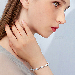 400 шт. железные хрустальные бусины-разделители со стразами RB-DC0001-06