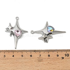 Legierung rhinestone-anhänger&nbsp;ALRI-D305-01P