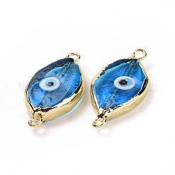 Ручной конский глаз сглаз лэмпворк звенья разъемы&nbsp;LAMP-P057-07G