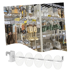 200 шт. 2 стиля пластиковых крючков для перфорированной доски стопоров FIND-FH0011-20