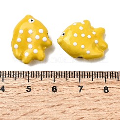 Фарфоровые бусины ручной работы PORC-K010-06H