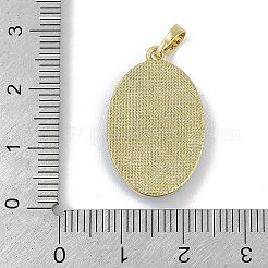 Gestellmessinganhänger&nbsp;KK-U032-91G-07