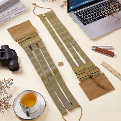 Нейлоновый тактический пояс для жилета&nbsp;AJEW-WH0596-342B