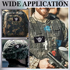 Светящиеся нейлоновые ленты-липучки&nbsp;AJEW-WH0348-870C