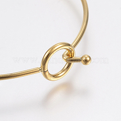 Fabrication de bracelets extensibles en acier inoxydable 304 avec placage ionique (IP)&nbsp;LS-STAS-F148-01G