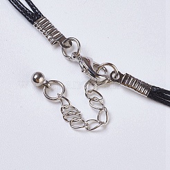 Kette mit gewachster Schnur&nbsp;NJEW-P185-A05