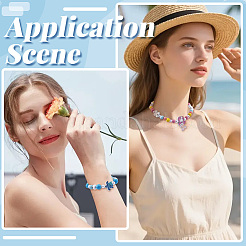 Kit fai da te per realizzare braccialetti oceanici&nbsp;DIY-BM0001-17