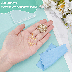 1 шт. 925 оправы для подвески из стерлингового серебра в форме кабошона&nbsp;STER-BC0003-02G