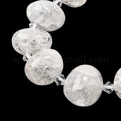 Натуральный хрустят кварц бисер пряди G-H312-B01