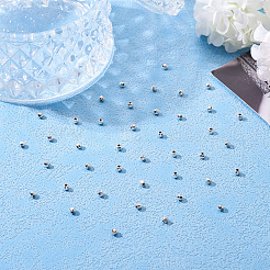 50 шт. 925 серебряные бусины-разделители&nbsp;STER-TA0001-30