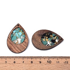 Кулон из дерева и смолы WOOD-H104-23-05