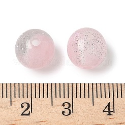 Двухцветные бусины из смолы&nbsp;RESI-Q025-02B-D