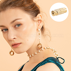 Колонка латунь винт застежками KK-PH0035-95G