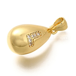 Стойки обшивки латунь микро проложить Циркон подвеску KK-L226-102G-L