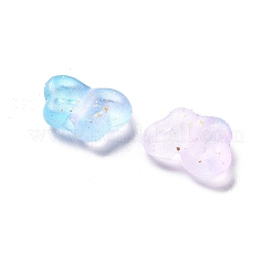 Perline acriliche trasparenti di colore sfumato&nbsp;OACR-M023-05D