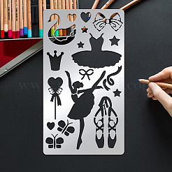 Трафареты для штампов из нержавеющей стали DIY-WH0242-235