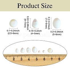140шт 7 стиля стеклянных кабошонов&nbsp;MRMJ-CJ0001-24