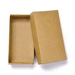 Коробки из крафт-бумаги CON-WH0086-22D-03