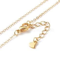 Collier pendentif en laiton zircon cubique micro pavé&nbsp;NJEW-JN03532-01