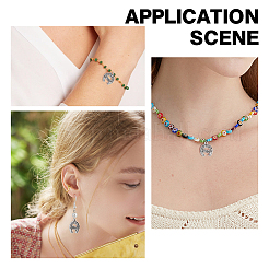 Сплавочные подвески тибетского стиля TIBE-SC0004-54