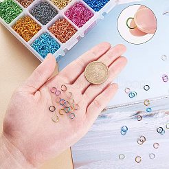 Алюминиевая проволока открыты кольца прыжок&nbsp;ALUM-PH0003-13