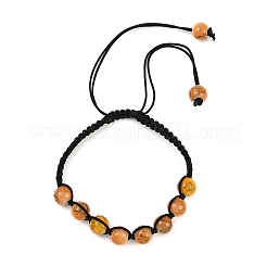 Круглые бусины из окрашенного стекла&nbsp;BJEW-JB11974-02