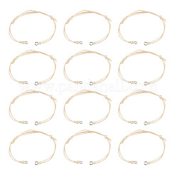 20 cordon en polyester ciré pour la fabrication de bracelets&nbsp;AJEW-TAC00098